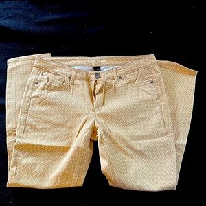 Victorias Secret Siren Jeans - Beige Polka Dot